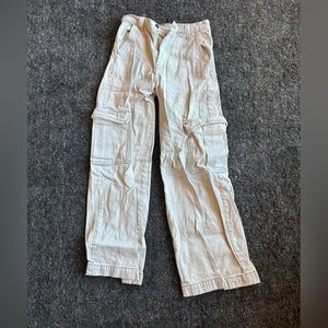 John galt cream cargo jeans